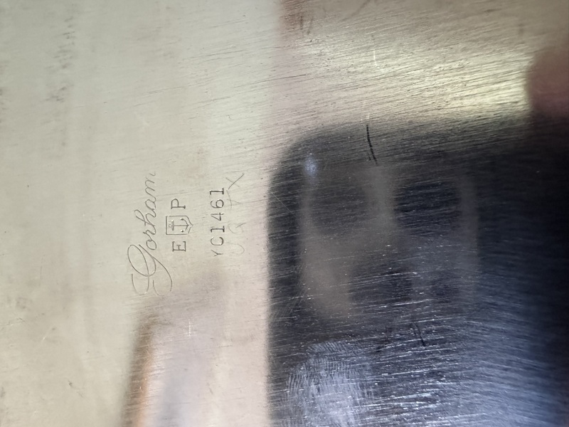 2 Gorhan Silverplate Serving Tray