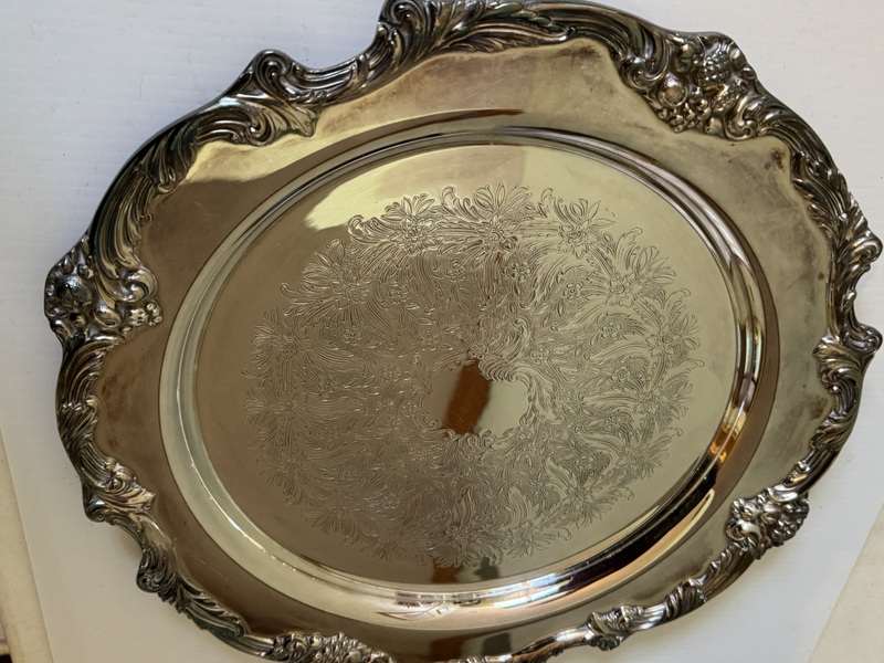 2 Gorhan Silverplate Serving Tray