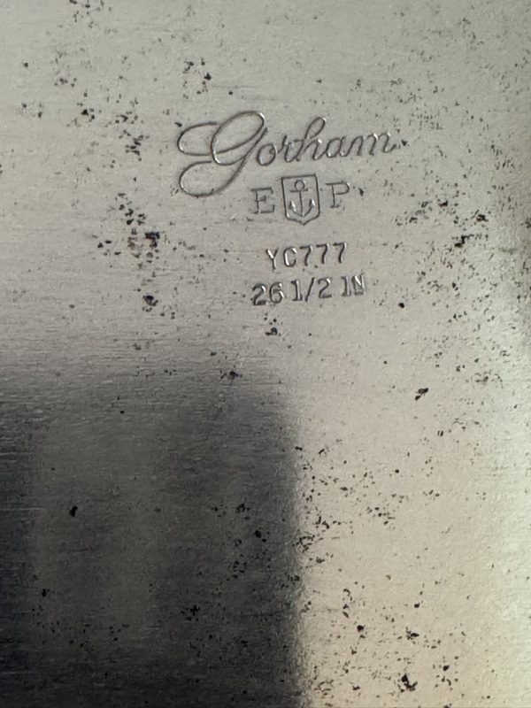 2 Gorhan Silverplate Serving Tray