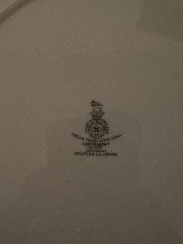 Royal Doulton English Translucent China "Larchmont"