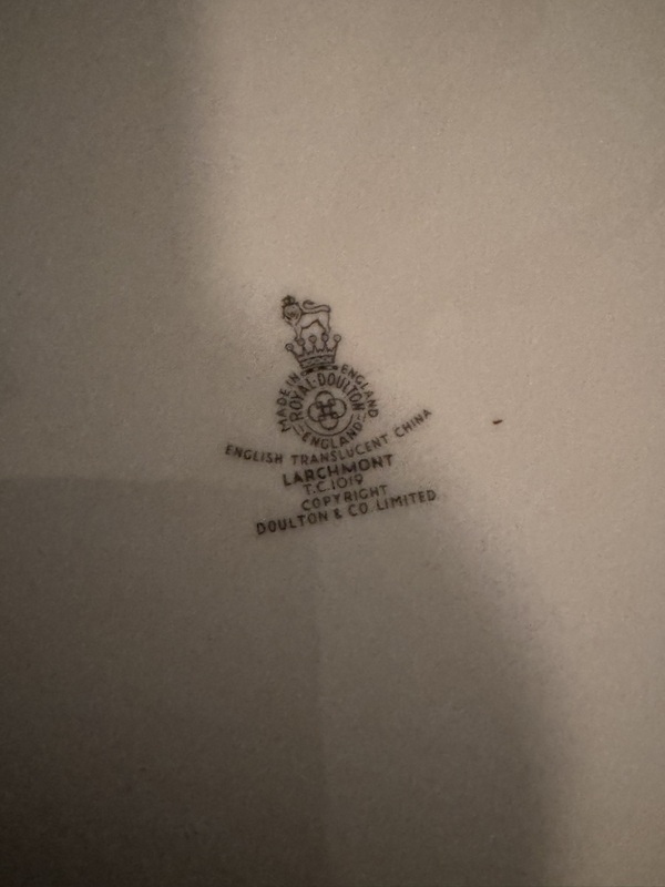 Royal Doulton English Translucent China "Larchmont"