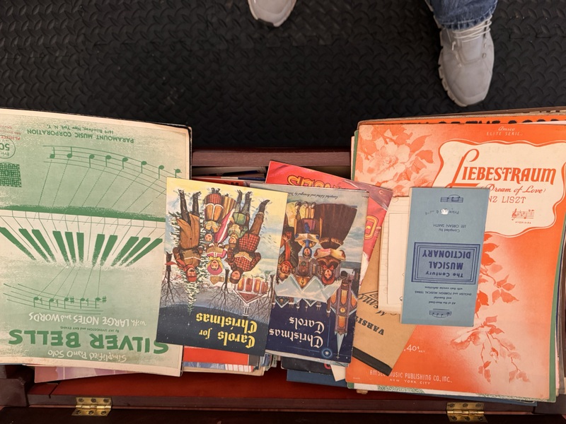 Large Collection of Assorted Paino Sheet Music and Music Books