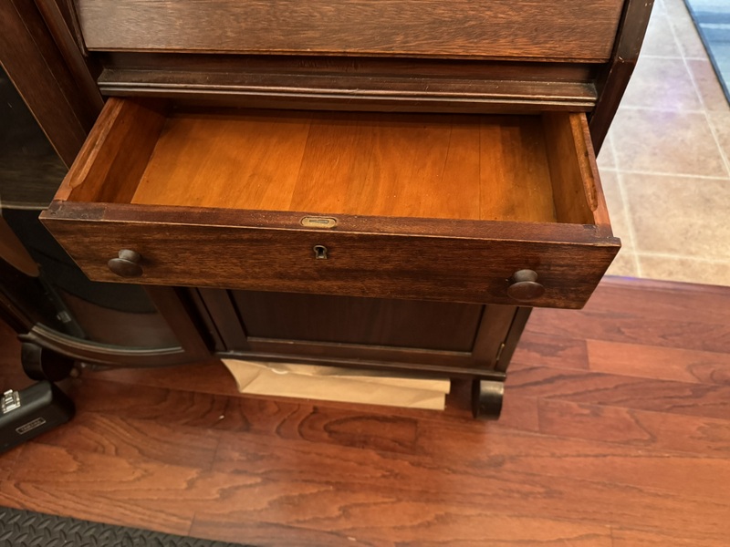 Victorian era Side-by-Side secretary, desk and bookcase