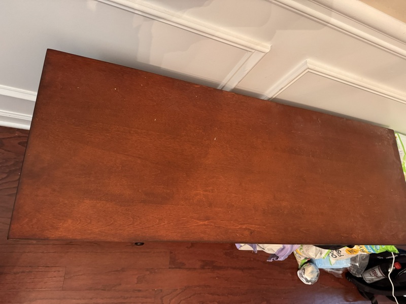 Wooden Bench with Two Drawer Storage