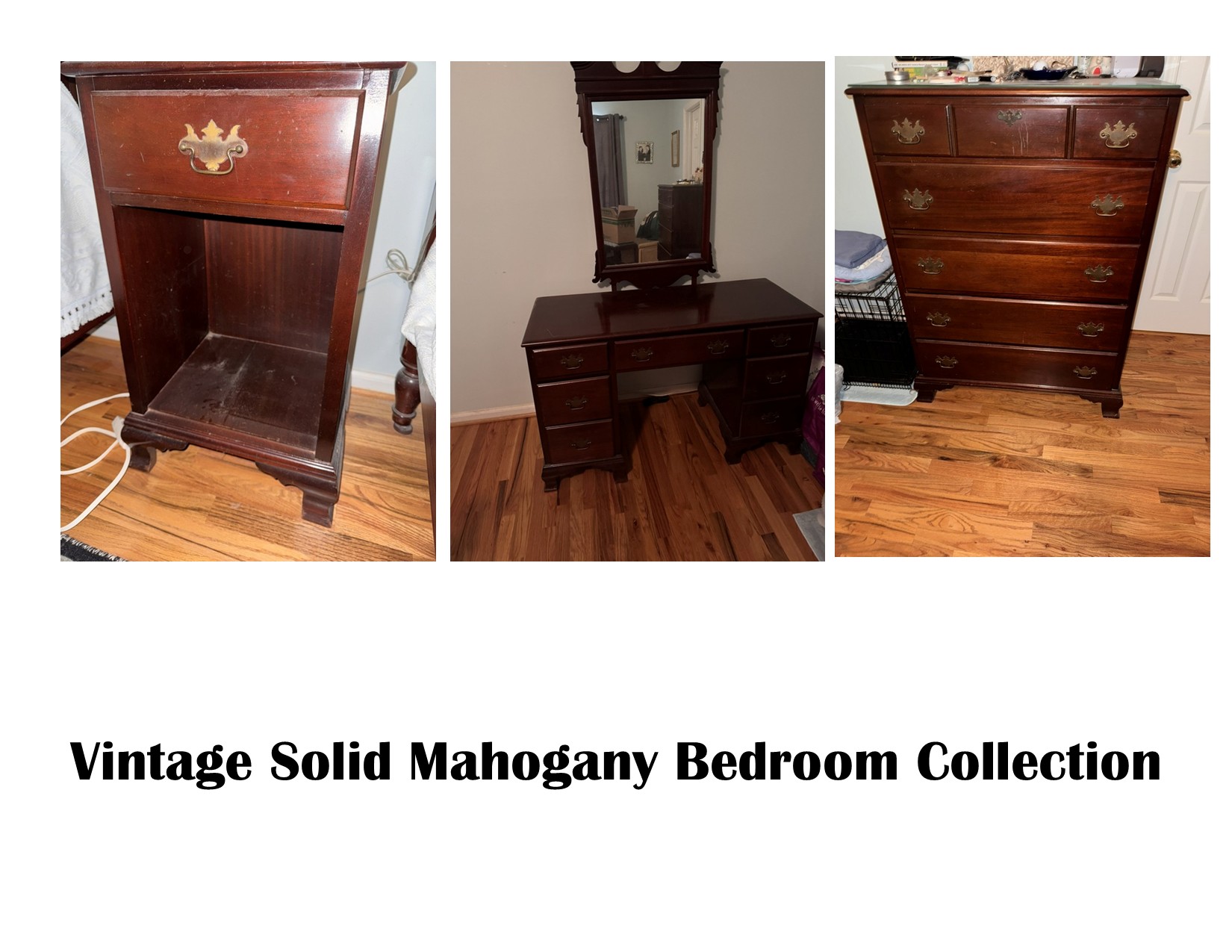 Solid Mahogany Bedroom Collection