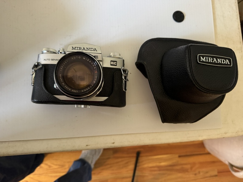 Miranda RiC 35mm Film Camera with Lenses