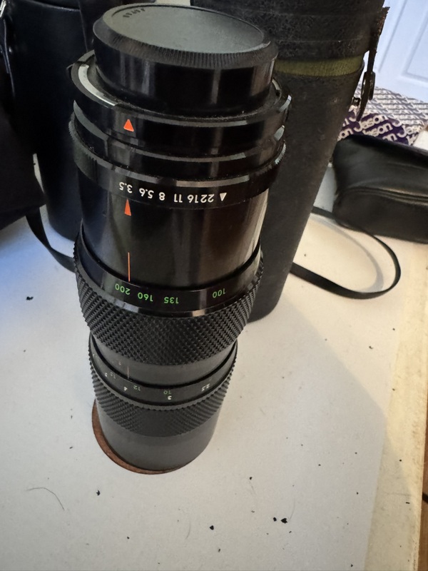 Miranda RiC 35mm Film Camera with Lenses