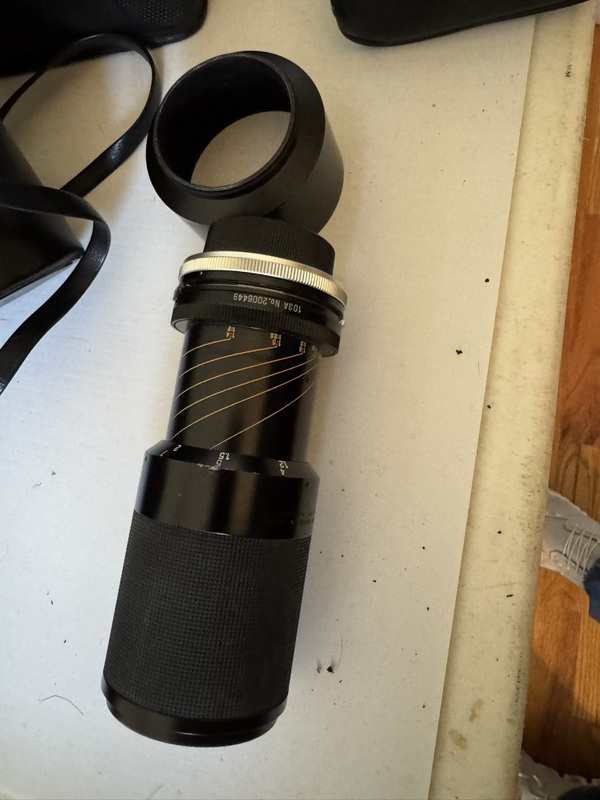 Miranda RiC 35mm Film Camera with Lenses