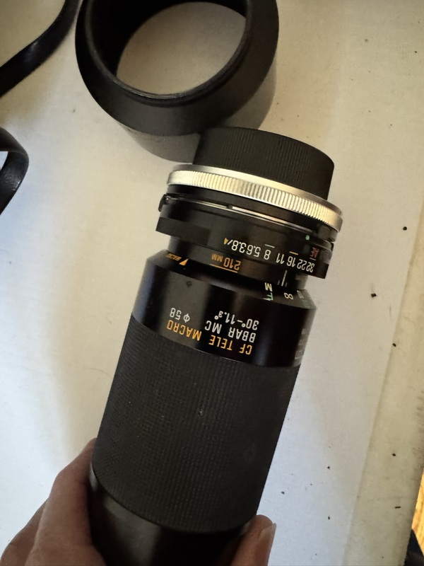 Miranda RiC 35mm Film Camera with Lenses