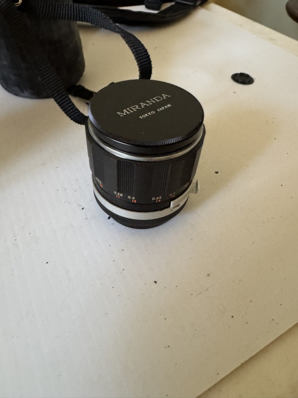 Miranda RiC 35mm Film Camera with Lenses