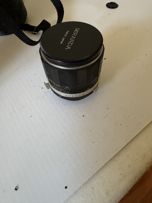 Miranda RiC 35mm Film Camera with Lenses