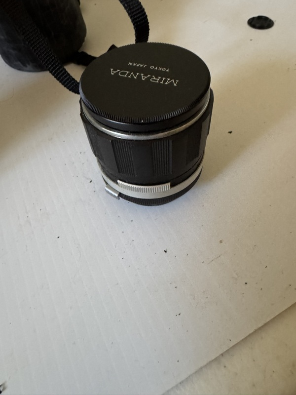 Miranda RiC 35mm Film Camera with Lenses