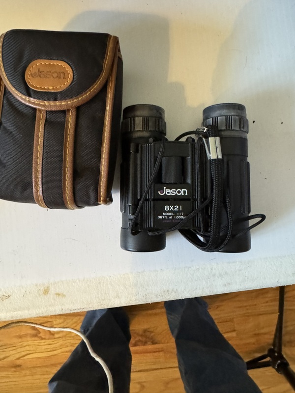 Two sets of Binoculars Jason Model 117 & Nikon Travellite
