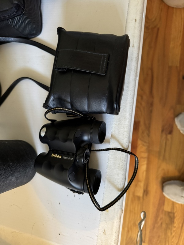 Two sets of Binoculars Jason Model 117 & Nikon Travellite