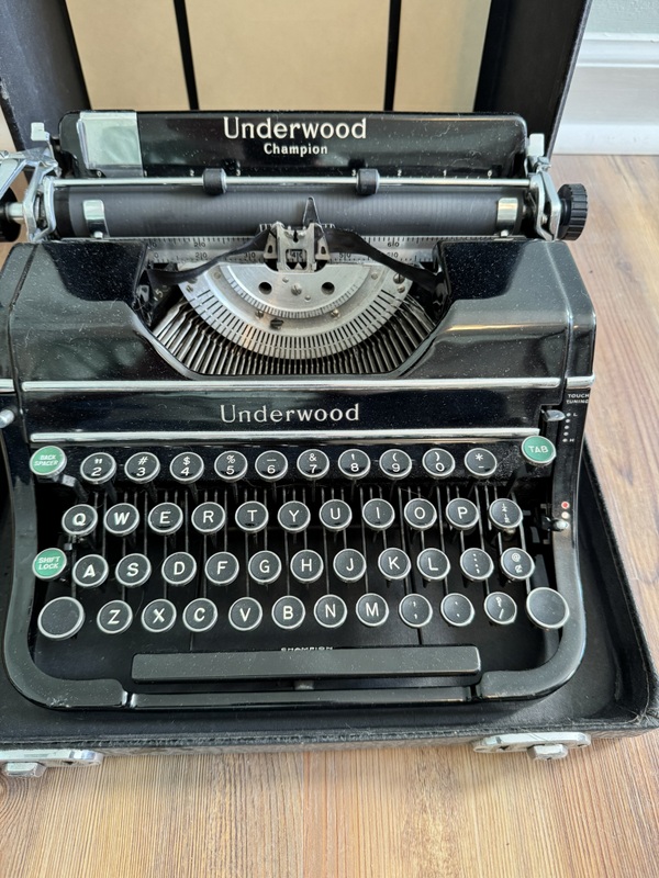 Underwood Champion Typewriter