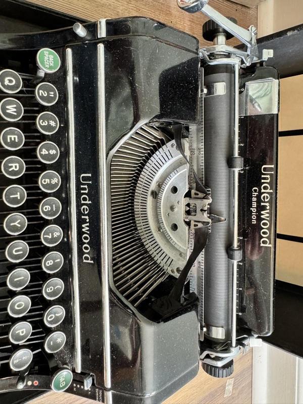 Underwood Champion Typewriter