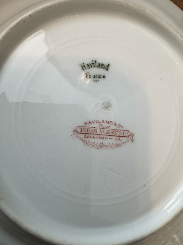 Vintage Hot Chocolate / Coffee Pitcher with lid, Cups and Platters