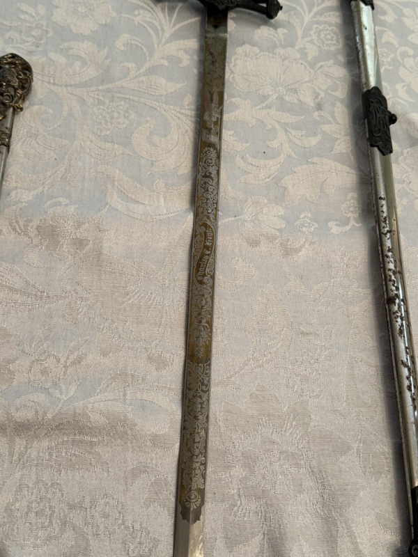 Ceremonial Sword E.A. Armstrong RARE 1892-1894