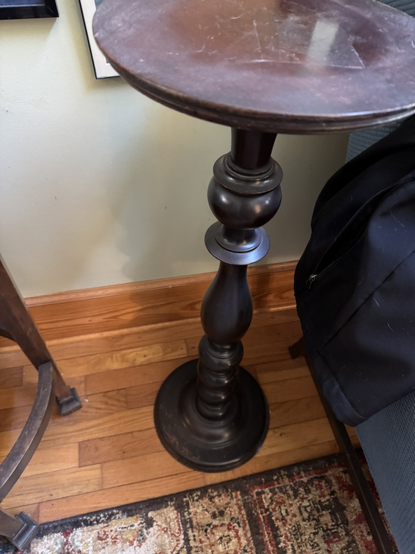 Assorted Pedestal Side Tables