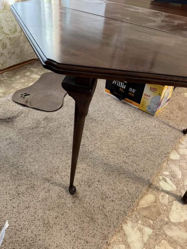 Hexagon Drop Leaf Dining Table