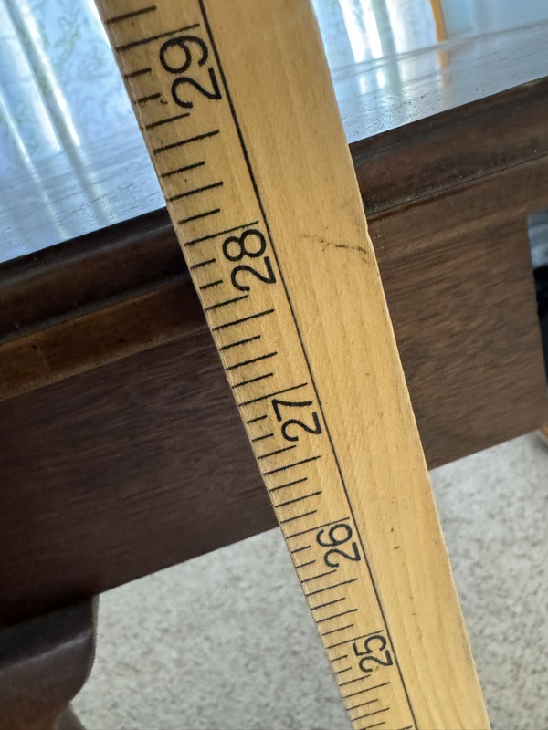 Hexagon Drop Leaf Dining Table