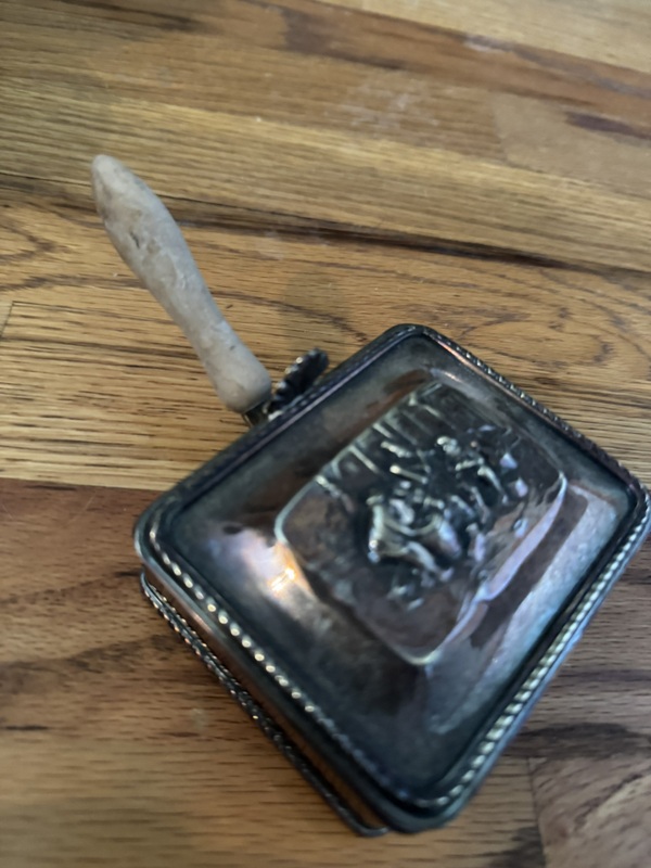 Vintage Sheffield Silver Plate "Silent Butler" or Crumb Catcher