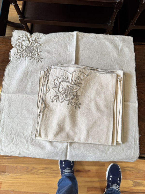 Assorted Napkins and Tablecloths