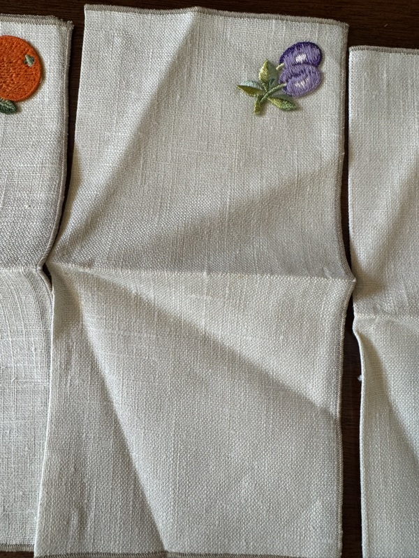 Assorted Napkins and Tablecloths