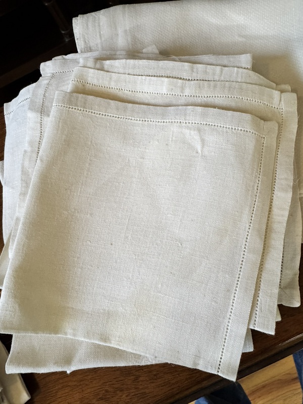 Assorted Napkins and Tablecloths