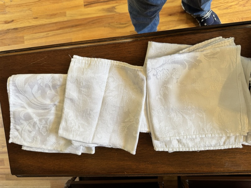 Assorted Napkins and Tablecloths