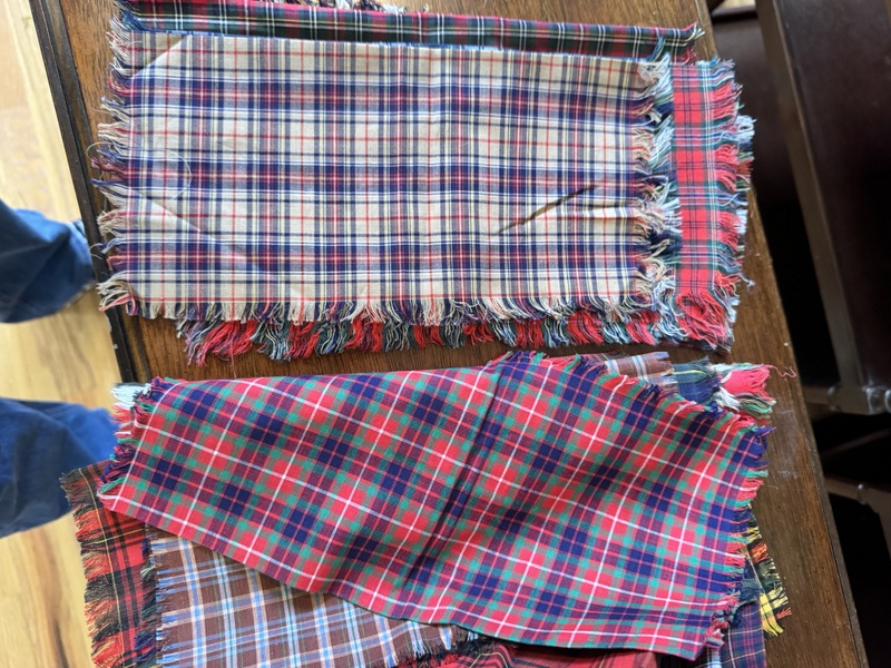 Assorted Napkins and Tablecloths