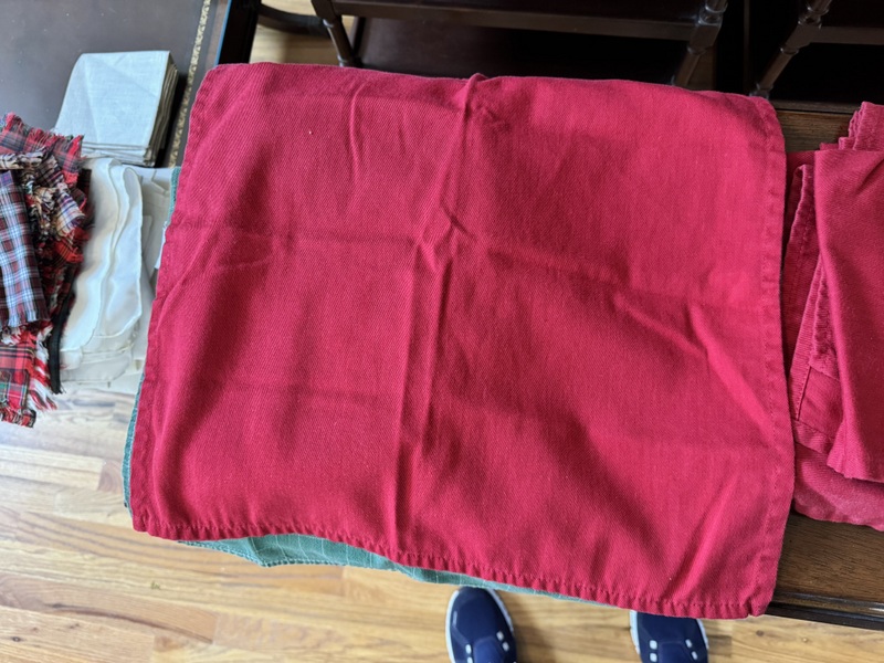 Assorted Napkins and Tablecloths