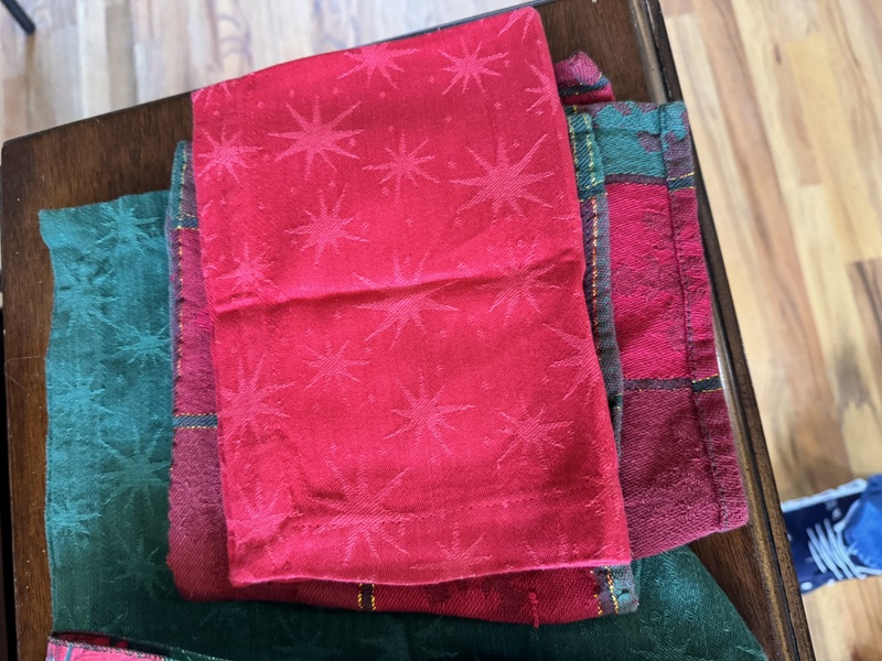 Assorted Napkins and Tablecloths