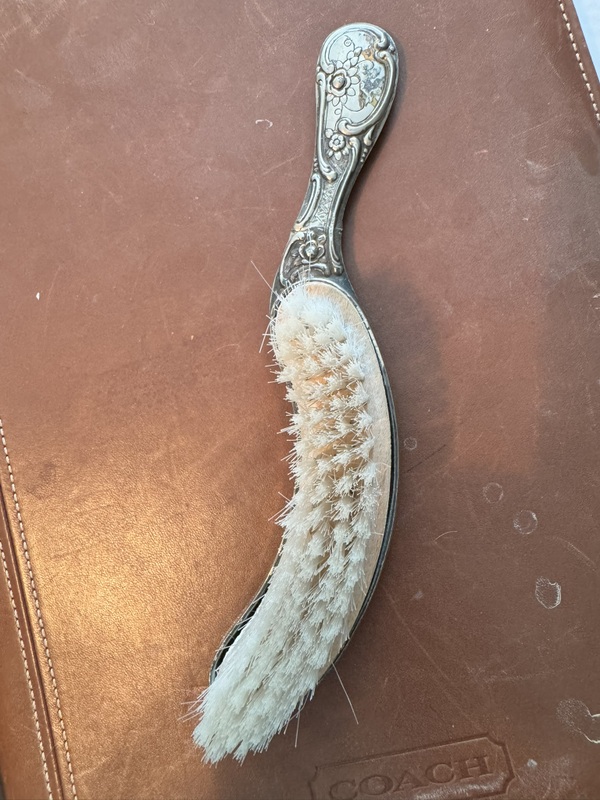 Suver Plate Silent Butler or Crumb Catcher Set