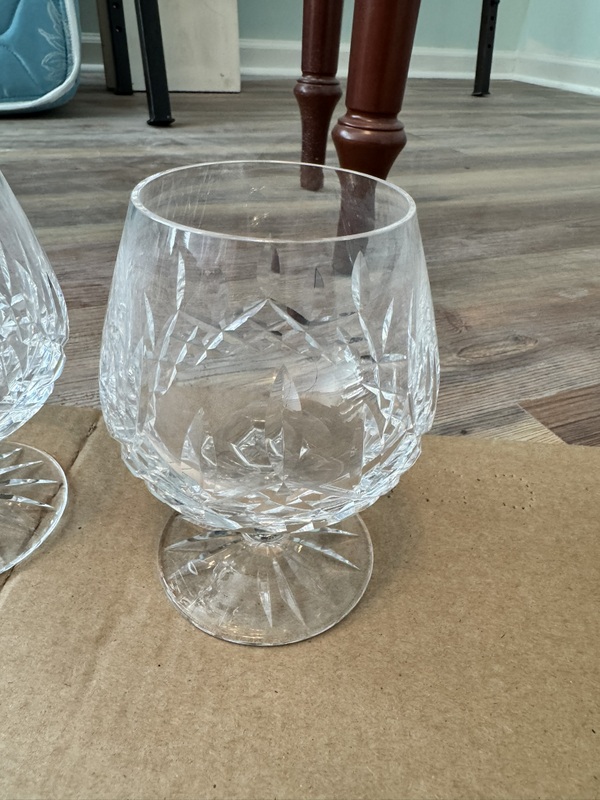 Waterford Brandy Snifters