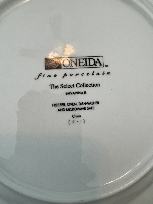 Oneida Fine Porcelain "Savannah"