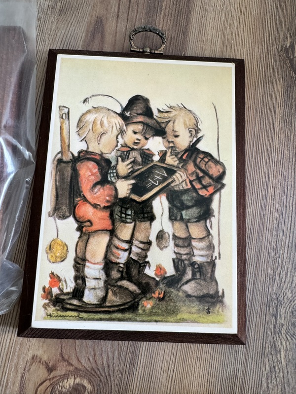 Set of four Hummel Plaques