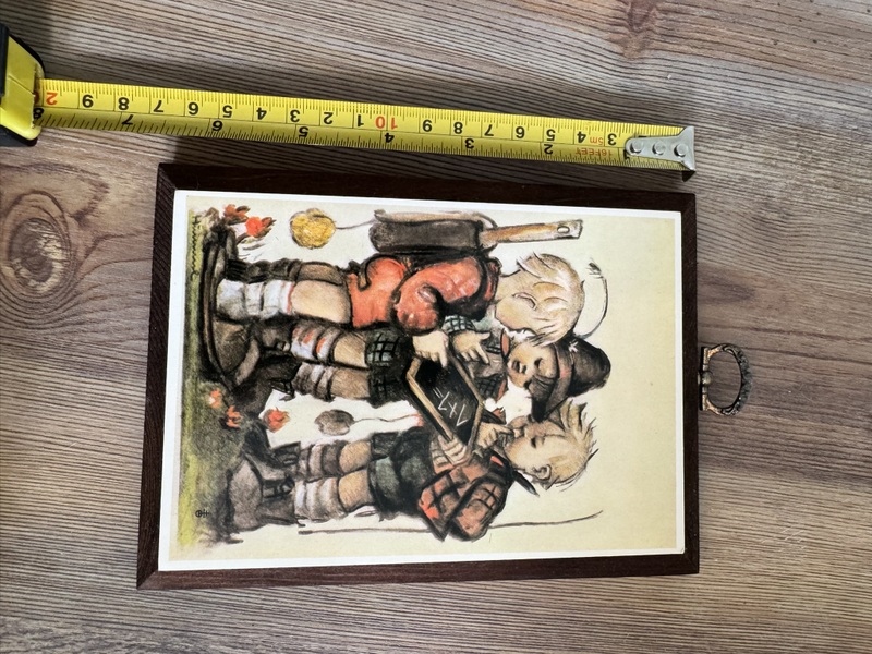 Set of four Hummel Plaques
