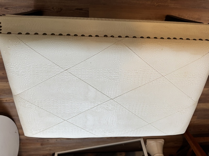 Leather or leather like Foot Stool