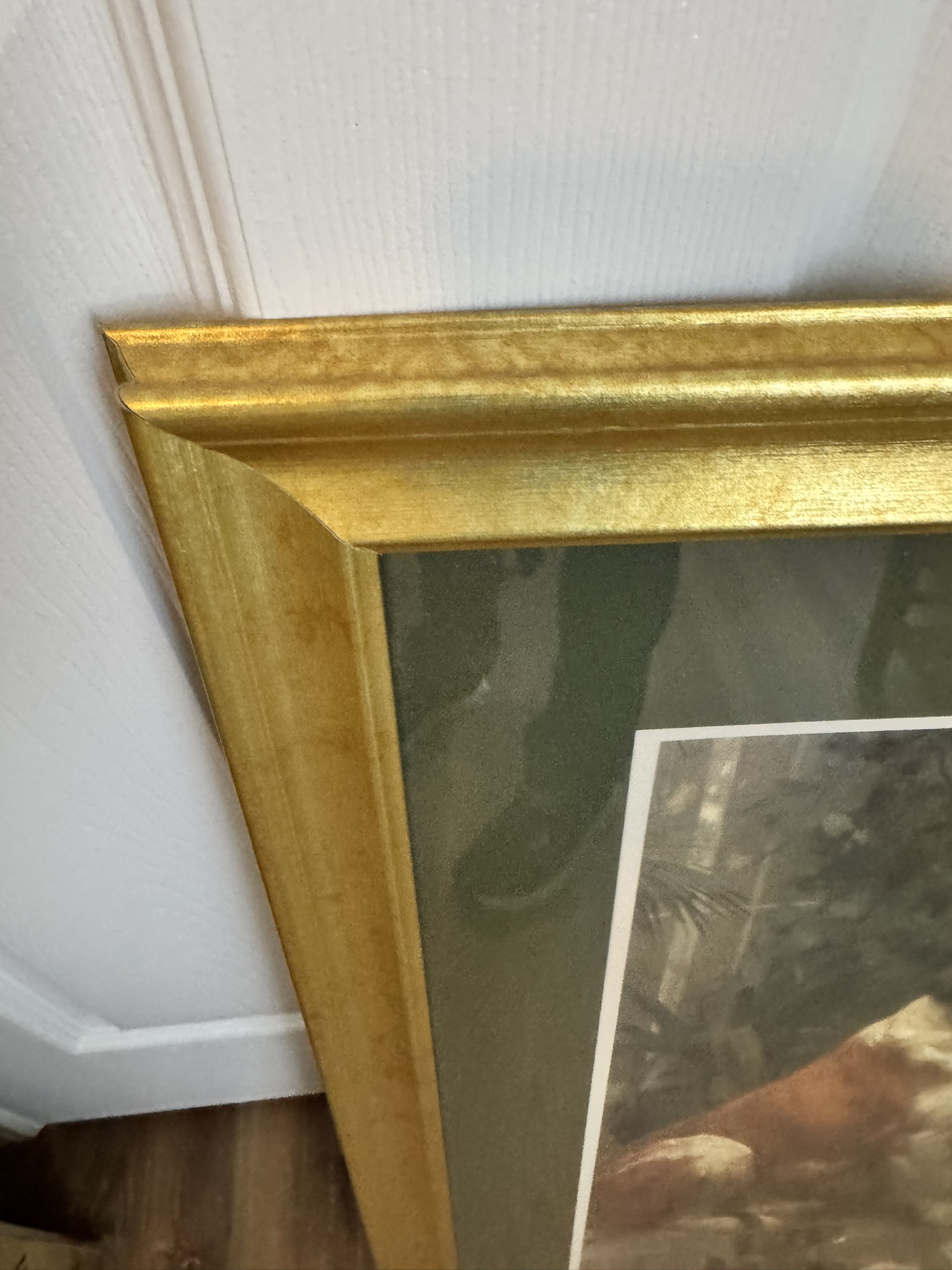 Framed print of Saint Barnard with Children